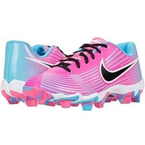 Nike Hyperdiamond Keystone TPU Softball Cleats Boys Girls Pink Blue Size 10C
